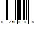 Barcode Image for UPC code 071190007803