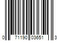 Barcode Image for UPC code 071190036513