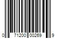 Barcode Image for UPC code 071200002699