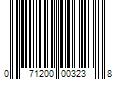 Barcode Image for UPC code 071200003238