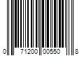 Barcode Image for UPC code 071200005508