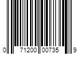 Barcode Image for UPC code 071200007359