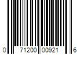 Barcode Image for UPC code 071200009216