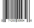 Barcode Image for UPC code 071200009346