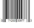 Barcode Image for UPC code 071200009773