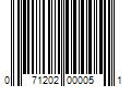 Barcode Image for UPC code 071202000051