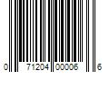 Barcode Image for UPC code 071204000066