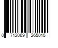 Barcode Image for UPC code 0712069265015