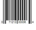 Barcode Image for UPC code 071213000064