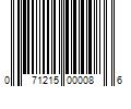 Barcode Image for UPC code 071215000086