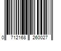 Barcode Image for UPC code 0712168260027