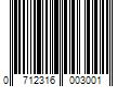 Barcode Image for UPC code 0712316003001