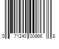 Barcode Image for UPC code 071240008668