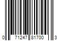 Barcode Image for UPC code 071247817003