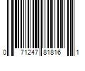 Barcode Image for UPC code 071247818161