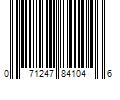 Barcode Image for UPC code 071247841046