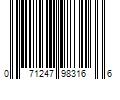 Barcode Image for UPC code 071247983166