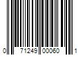 Barcode Image for UPC code 071249000601