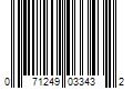 Barcode Image for UPC code 071249033432