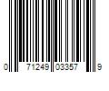 Barcode Image for UPC code 071249033579