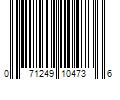 Barcode Image for UPC code 071249104736