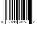 Barcode Image for UPC code 071249200742