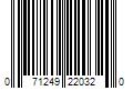 Barcode Image for UPC code 071249220320