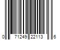 Barcode Image for UPC code 071249221136