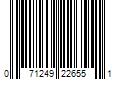 Barcode Image for UPC code 071249226551