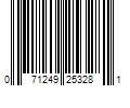 Barcode Image for UPC code 071249253281