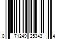 Barcode Image for UPC code 071249253434