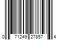 Barcode Image for UPC code 071249278574