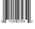 Barcode Image for UPC code 071249279342