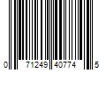 Barcode Image for UPC code 071249407745