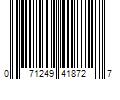 Barcode Image for UPC code 071249418727