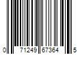 Barcode Image for UPC code 071249673645