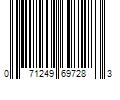 Barcode Image for UPC code 071249697283