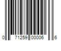 Barcode Image for UPC code 071259000066