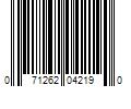 Barcode Image for UPC code 071262042190