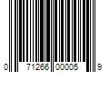 Barcode Image for UPC code 071266000059