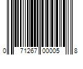 Barcode Image for UPC code 071267000058