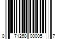 Barcode Image for UPC code 071268000057