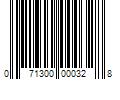 Barcode Image for UPC code 071300000328