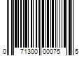 Barcode Image for UPC code 071300000755