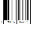 Barcode Image for UPC code 0713012024376