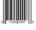 Barcode Image for UPC code 071324000076