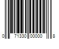 Barcode Image for UPC code 071330000008