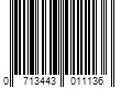 Barcode Image for UPC code 0713443011136. Product Name: Overstock Pevonia Soothing Sensitive Skin Cream 1.7 oz