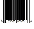 Barcode Image for UPC code 071360000054