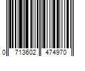 Barcode Image for UPC code 0713602474970